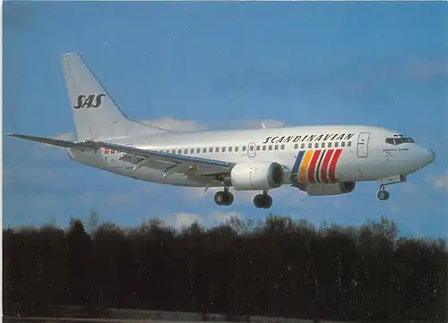 SAS Scandinavian Boeiing 737-500 ngl 151.796