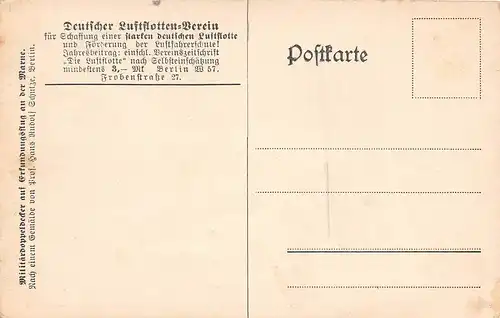 Militärdoppeldecker auf Erkundungsfahrt an der Marne ngl 151.536