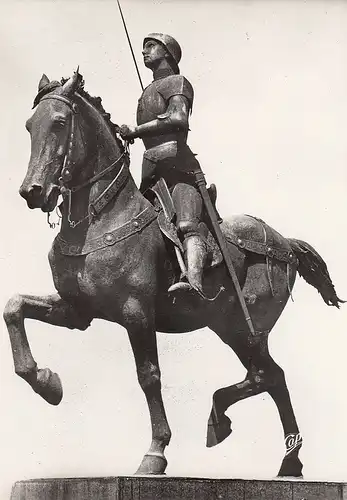 Reims (Marne) Le Monument de Jeanne d'Arc ngl D8258