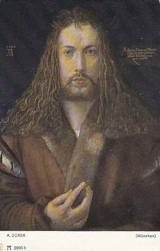 A. DÜRER Sebstbildnis ngl D9621