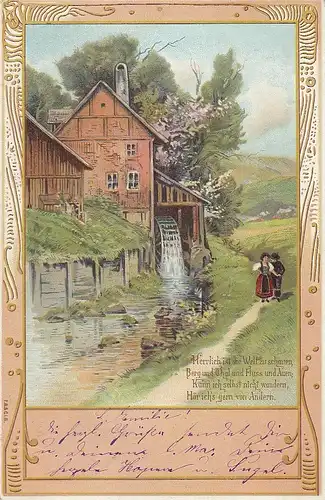 Herrlich ist die Welt zu schauen gl1903 D4467