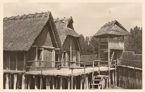 Unteruhldingen am Bodensee Freilichtmuseum Pfahldorf ngl D6264