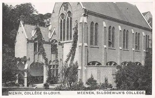 Menin Collège St-Louis Meenen St-Lodewijk's College ngl 149.557