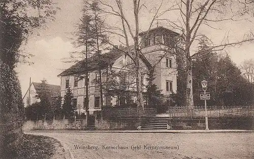 Weinsberg Württ. Kernerhaus (jetzt Kernermuseum) ngl D6274