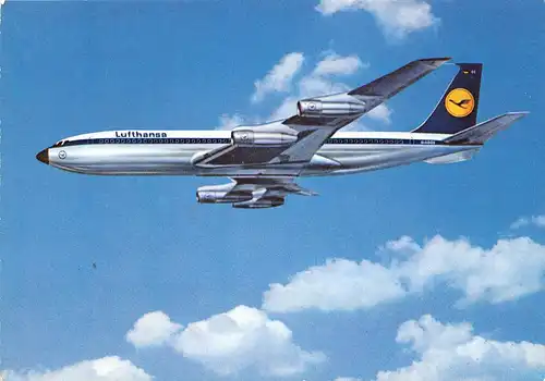 Lufthansa Boeing 707 Intercontinental Jet ngl 151.735