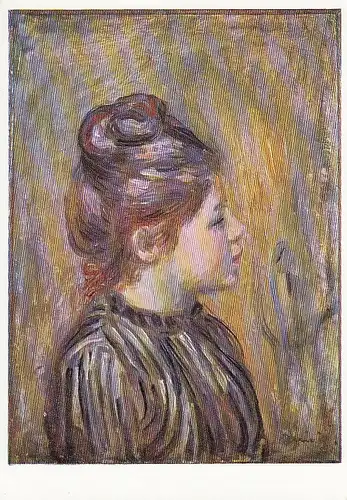 AUGUSTE RENOIR Head of a Girl ngl D4601