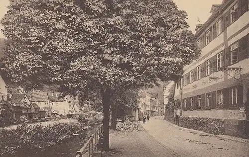 Neuenbürg a. Enz Wildbader Strasse ngl D6369