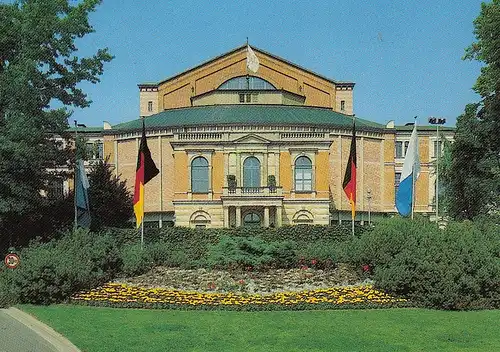 Bayreuth Richard-Wagner-Festspielhaus gl1990 D5145