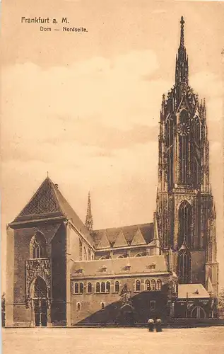 Frankfurt a. M. Dom am Domplatz Nordseite ngl 151.964