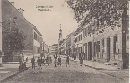 Germersheim Marktstraße feldpgl1918 221.824
