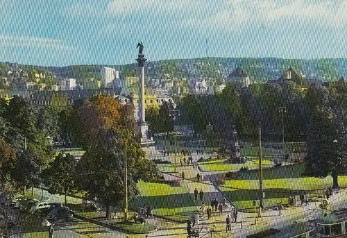 Stuttgart Schloßplatz gl1972 D5471