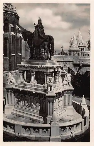 Budapest Szt. István szobra - Sct. Stefan-Denkmal ngl 149.956