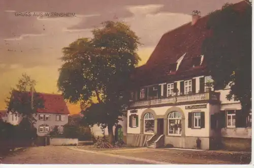 Wiernsheim Teilansicht gl1927 223.783