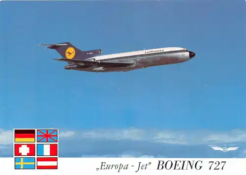 Lufthansa Boeing 727 Europa Jet ngl 151.768