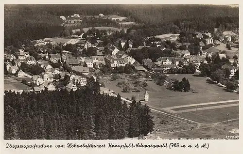 Königsfeld Schwarzwald Flugzeugaufnahme ngl D6539