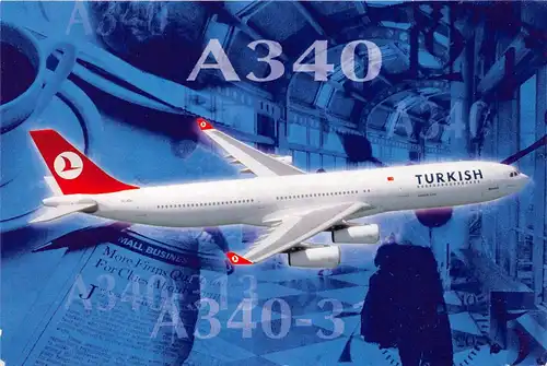 Turkish Airlines A340 - 311/313 gl2004 151.797