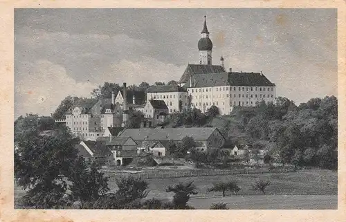 Klosterkirche Andechs am Ammersee Panorama ngl 154.561