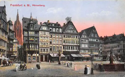 Frankfurt a. M. Römerberg feldpgl1916 151.948