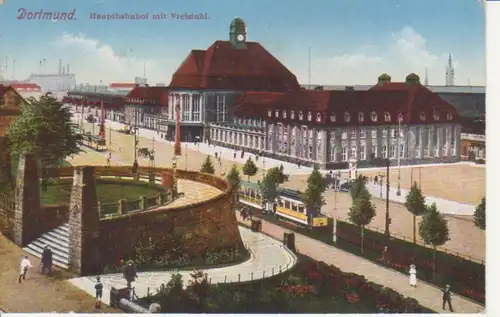 Dortmund Hauptbahnhof mit Freistuhl feldpgl1917 221.082