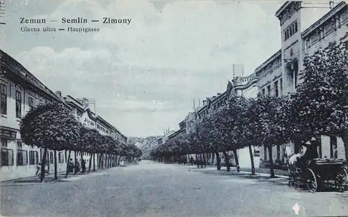 Zemun - Semlin - Zimony Glavna ulica - Hauptgasse ngl 149.848