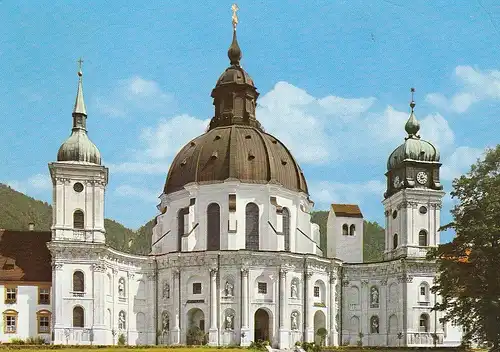 Ettal Benediktiner-Abtei Abteikirche gl1969 D6821