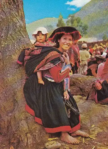 Perú Cusco Native Girl from Pisac ngl D6137