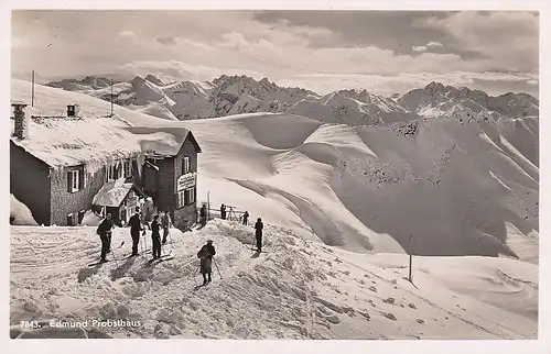 Edmund-Probsthaus Blick gegen Höfatz u.Mädelegabel ngl D9436
