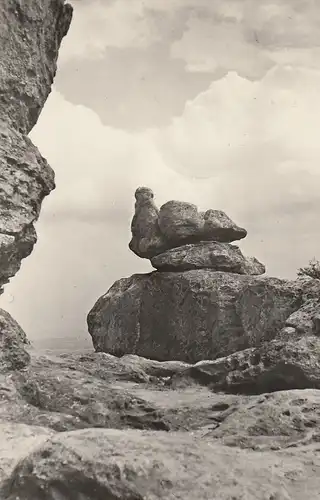 Felsen bei ...schönau (?) gl1970 D5967