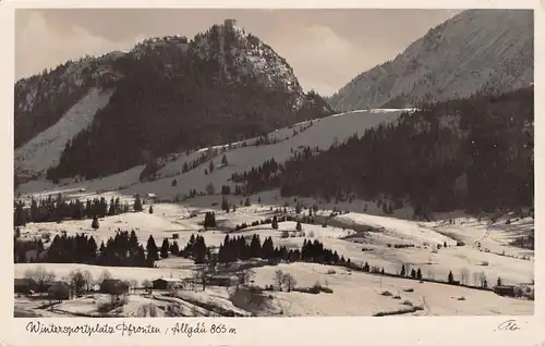 Pfronten Allgäu - Skihänge Meilingen Falkenstein gl1936 154.679