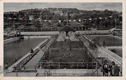 Stammheim bei Calw Freibad gl1950 157.423