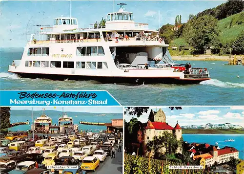 Bodensee-Autofähre "Austria" der ÖBB auf dem Bodensee gl1983 151.332