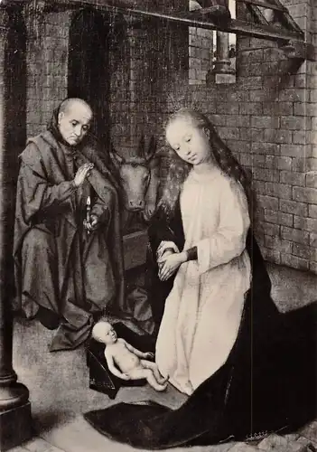 Köln Kunstgewerbemuseum Die Geburt Jesu Nach Hans Memling ngl 156.714