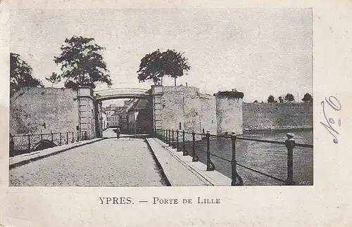 Ypres, Porte de Lille feldpgl1915 D9499
