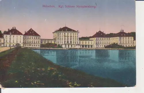 München Schloß Nymphenburg feldpgl1918 222.205