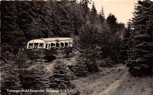 Thüringer-Wald-Bergbahn Steigung 1:4 gl1958 152.088