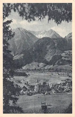 Hindelang mit Breitenberg und Rotspitze im bayr. Allgäu ngl 154.778