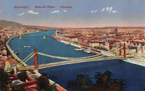 Budapest Látképe Panorama ngl 150.027