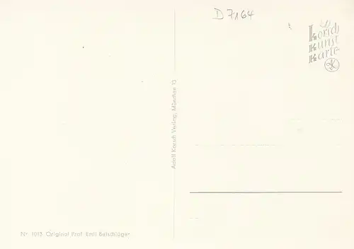 Prof.EMIL BEISCHLÄGER Blumenstrauß in Vase ngl D7164