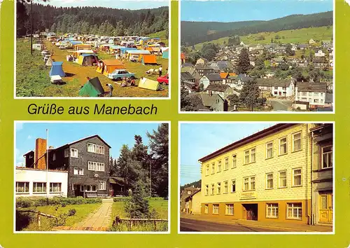 Manebach Panorama Campingplatz Ferienheime ngl 152.278