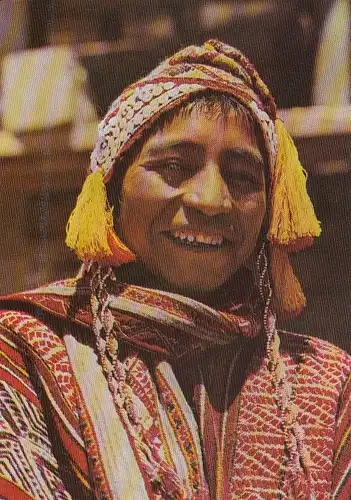 Perú Pisac Native in Sunday Dress ngl D6143