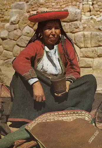 Perú Chinchero Native woman ngl D6142