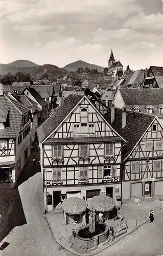 Gernsbach im Murgtal Weinstube z. Laub gl1960 157.530