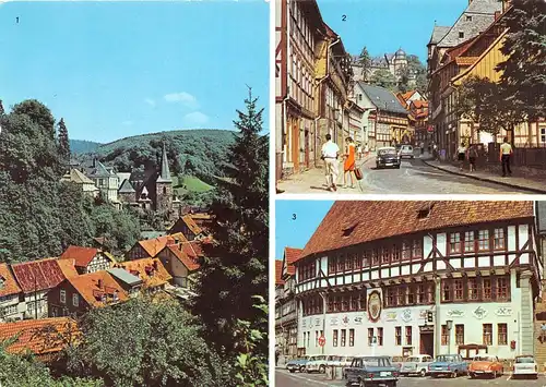 Stolberg (Harz) Teilansicht, FDGB-Erholungsheim Comenius, Rathaus ngl 152.187