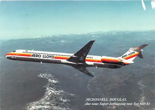 AERO LLOYD McDonnell Douglas MD-83 gl1988 151.779