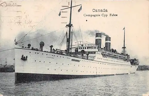 "Canada" Compagnie Cyp Fabre gl1925 151.467