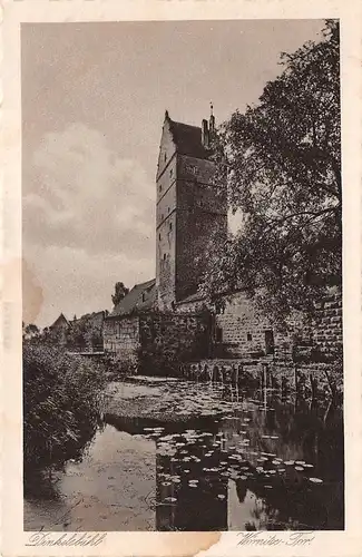 Dinkelsbühl Partie am Wörnitz-Tor ngl 155.037