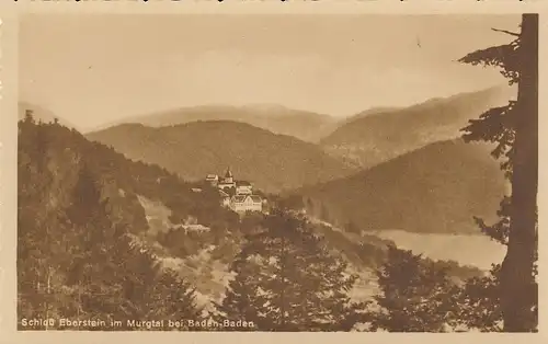 Schloß Eberstein im Murgtal bei Baden-Baden ngl D6328