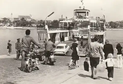 Die Donauführe in Vác (Ungarn) gl1981 D5118