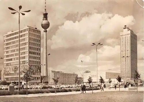 Berlin Hauptstadt der DDR Mehrbildkarte gl1991 157.862