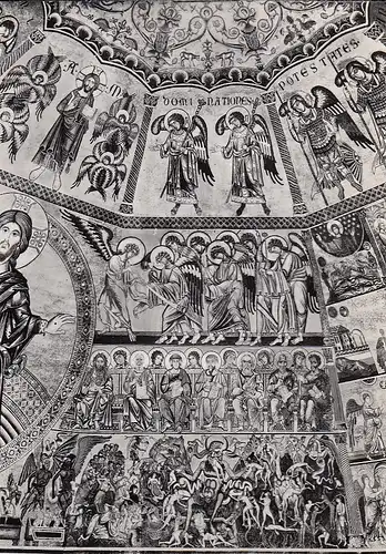 Firenze Batt. di S.Giovanni Kuppelmosaik Die Herrschaft ngl D6060